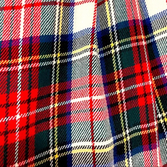 Vintage Pendleton Plaid Bermuda Shorts Sz 16 Tartan 100% Virgin Wool - Picture 5 of 5